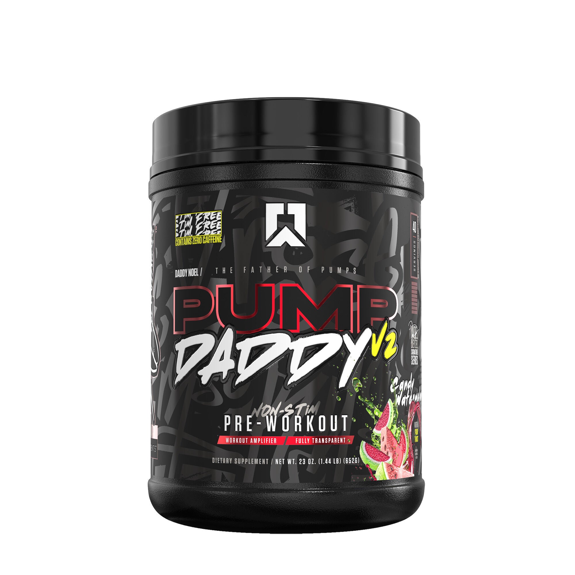 Pump Daddy Pre-Workout - Candy Watermelon (40 Servings)  | GNC